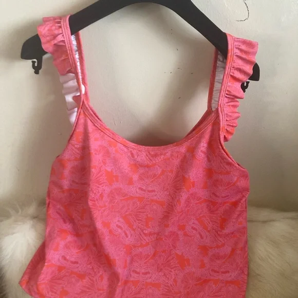 NWT Kortni Jeane Butterfly Motif Swim Top - Picture 2 of 7